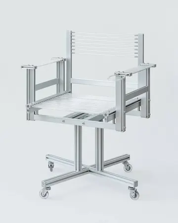 PU-T-B WORK CHAIR